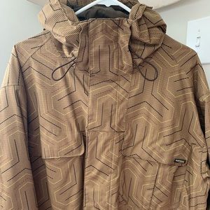 Light burtons waterproof snowboard jacket